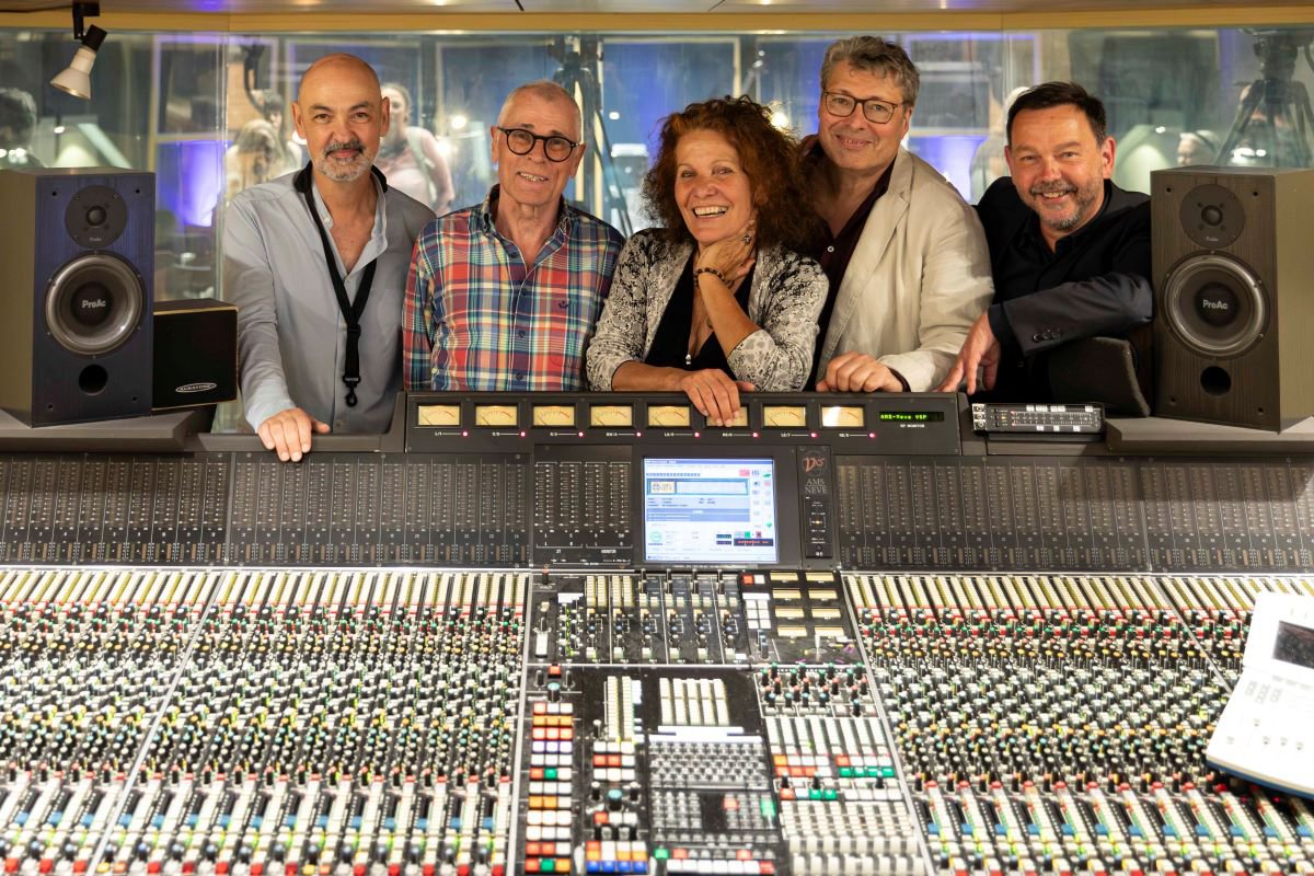 Bauerstudios mit Tonmeister Johannes Wohlleben